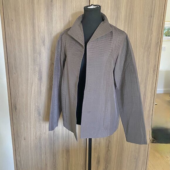 Eileen Fisher Silk Jacket - Picture 4 of 12